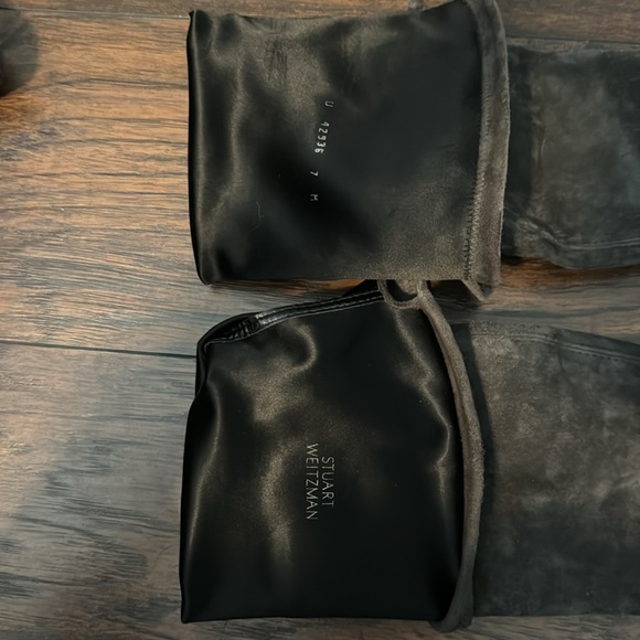 STUART WEITZMAN HIGHLAND SLATE SUEDE size 37 - Picture 9 of 13